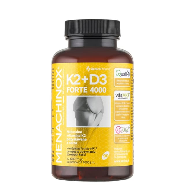 XENICO PHARMA - K2+D3 Forte 4000 - 90 sgels – XENICO PHARMA