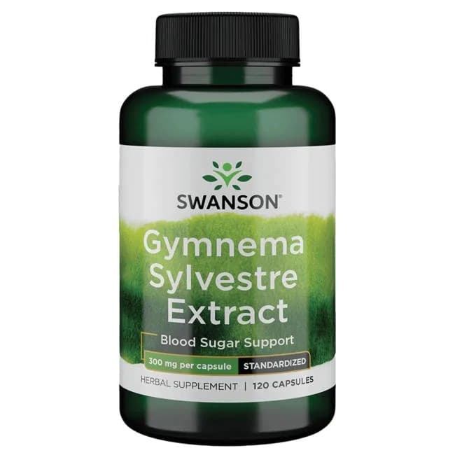 Swanson - Gymnema Sylvestre Extract - 300mg, 120 Caps – Swanson förpackning