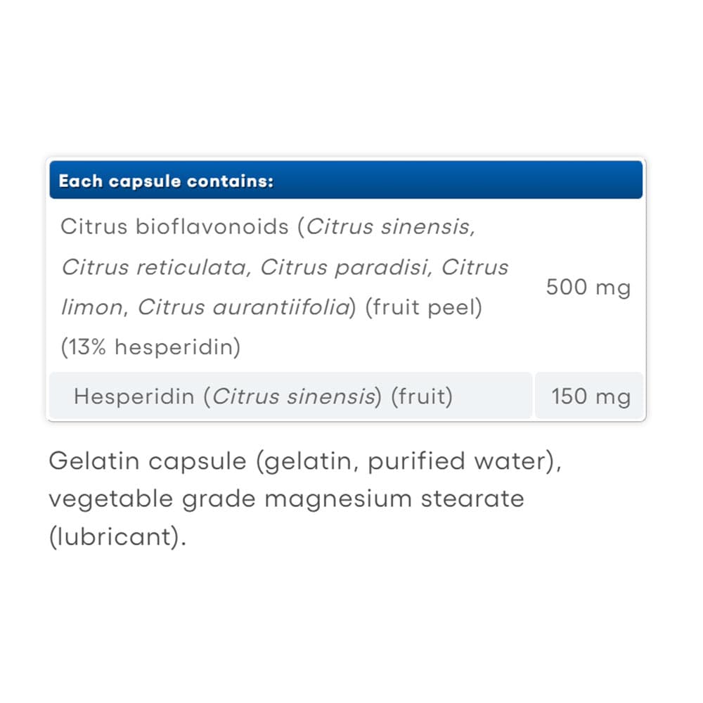 Natural Factors - Citrus Bioflavonoids - 90 Caps