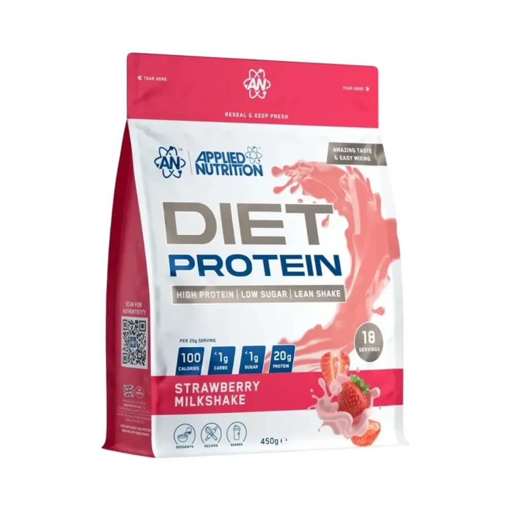 Applied Nutrition Diet Protein Strawberry Milkshake - 450g