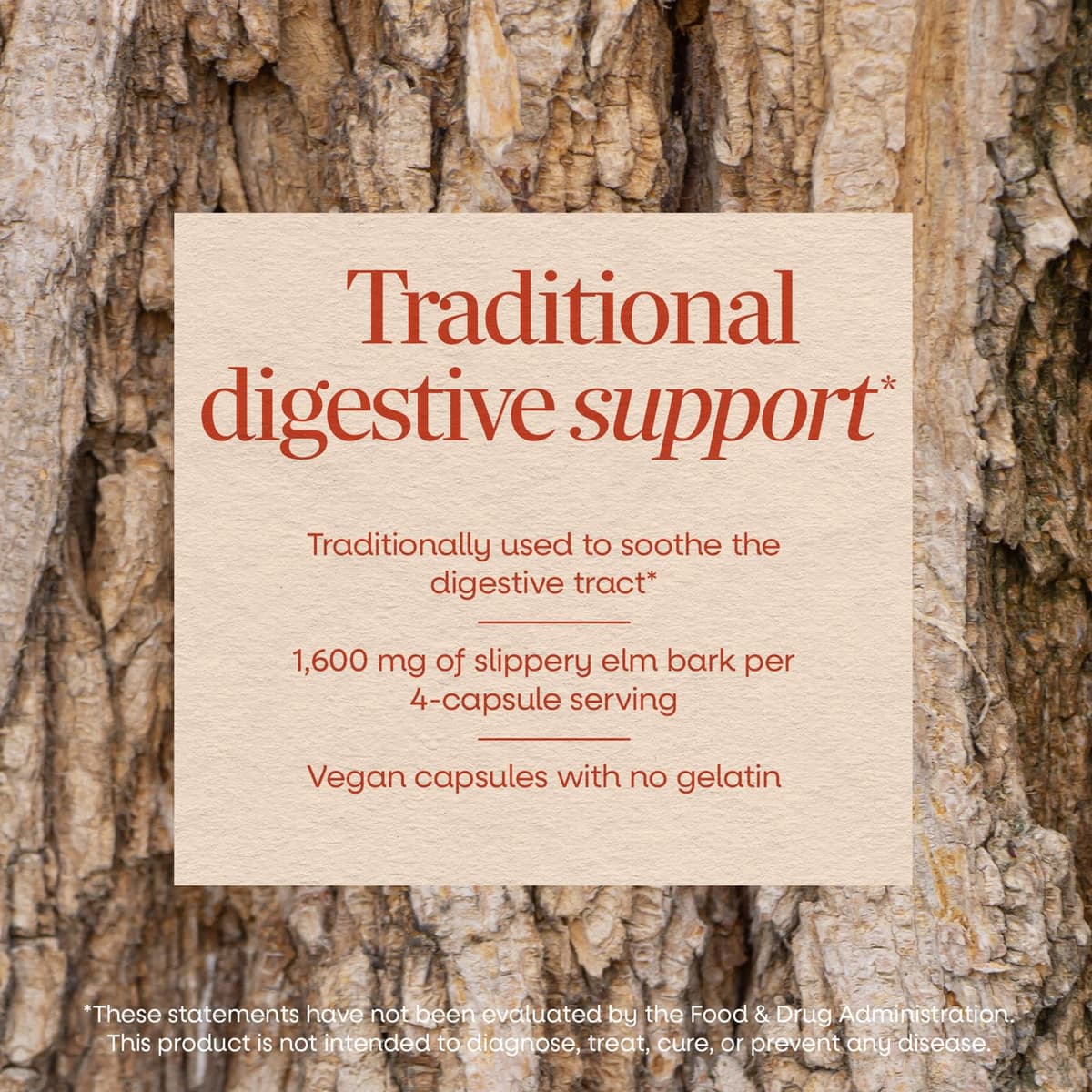 Nature'S Way - Slippery Elm Bark - 100 Caps