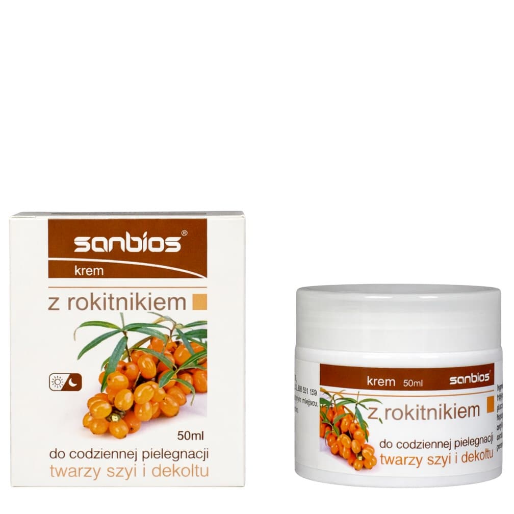 Sanbios - Sea Buckthorn Cream 50ml – Sanbios förpackning