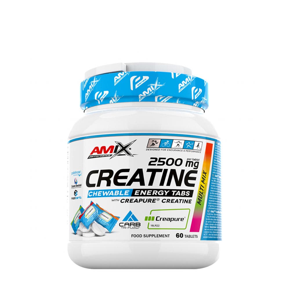 Amix - Creatine Gummies Energy Tabs - 60 Tabs