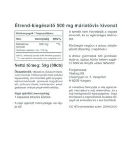 Vitaking - Milk Thistle Extract - 500mg