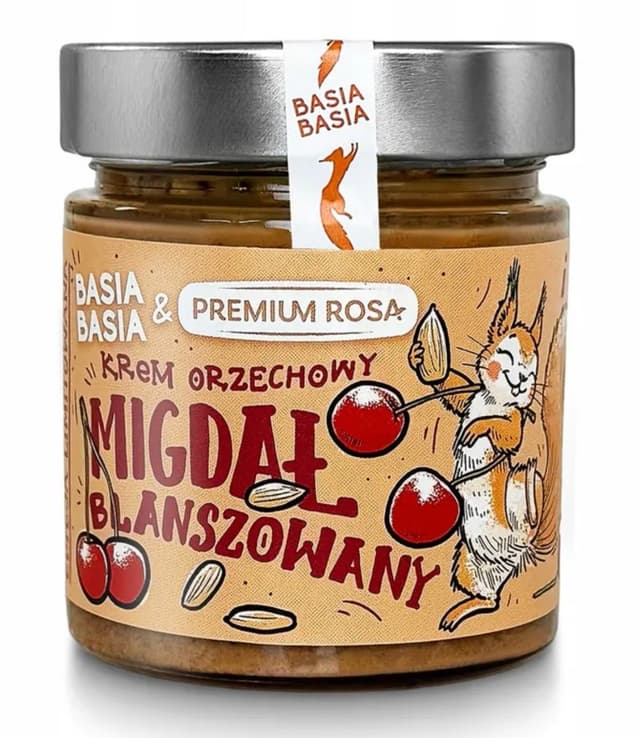 Basia Basia - Premium Rosa Almond Butter - 195g – Basia Basia