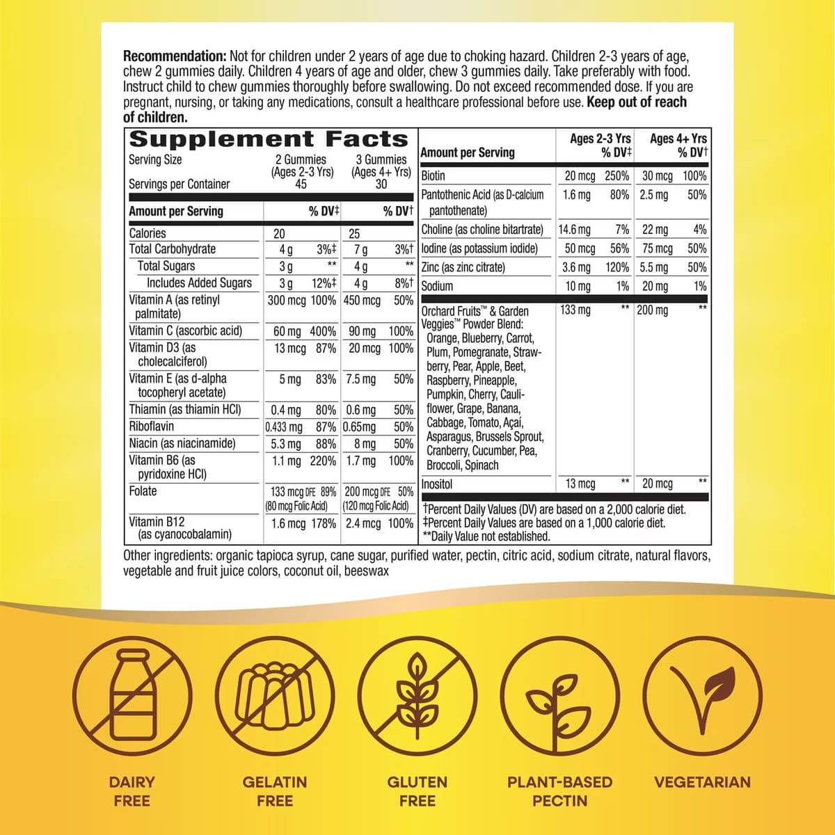 Nature'S Way - Premium Kids Multivitamin Gummy - 90 Gummies