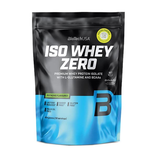 BioTechUSA - Iso Whey Zero Pistachio - 454g