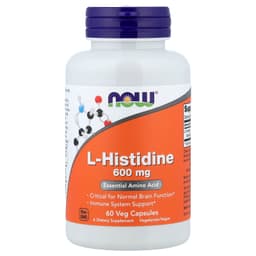 NOW Foods - L-Histidine - 60 Veg Capsules