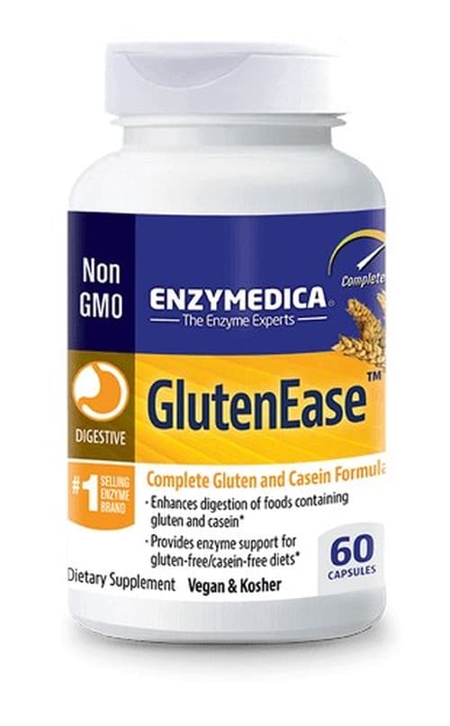 Enzymedica Glutenease Digestive Enzyme – Enzymedica förpackning