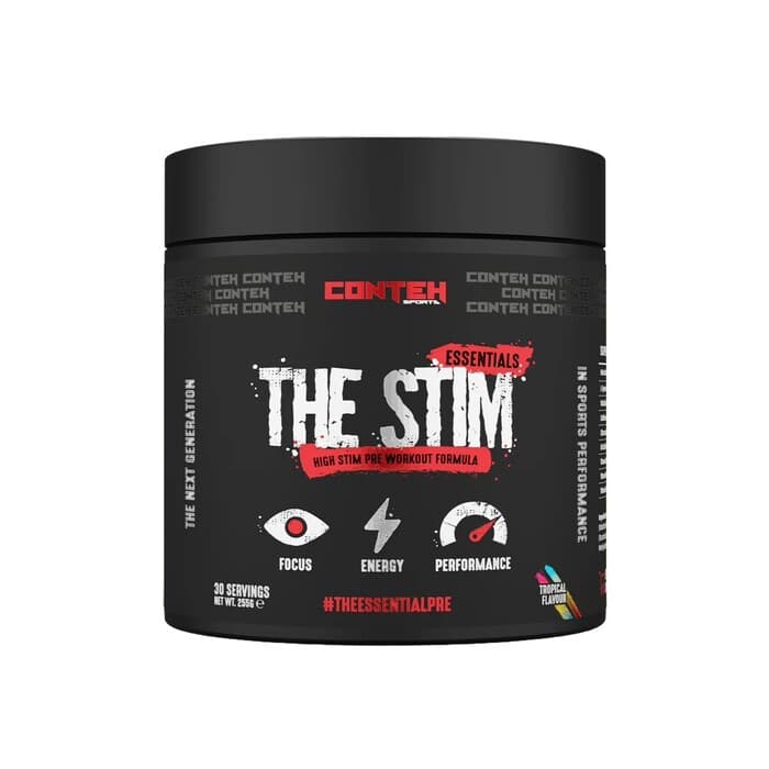 Conteh Sports - The Stim Pre-Workout – Conteh Sports förpackning