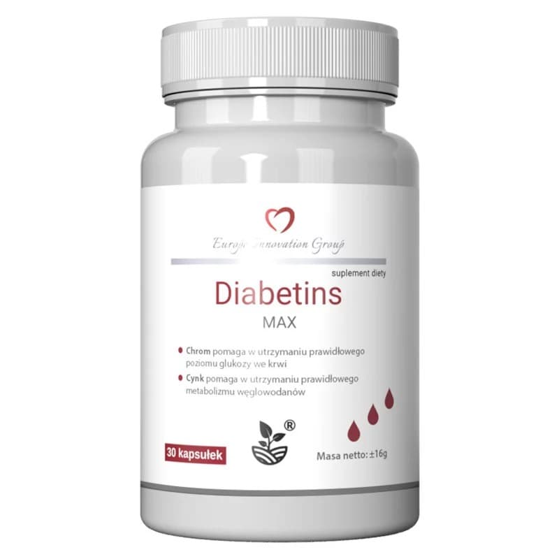 European Innovation Group - Diabetins MAX - 30 Caps