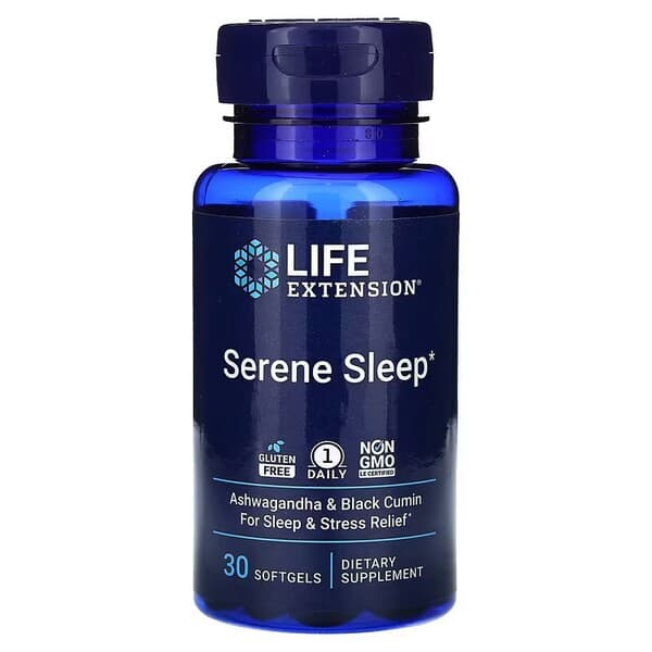 Life Extension - Serene Sleep - 30 Sgels – Life Extension förpackning