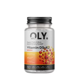 Oly - Vitamin D3+K2, 5000IU - 60 vcaps