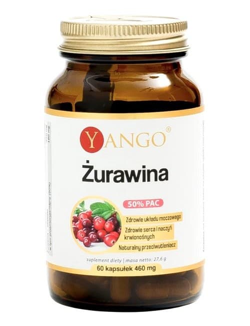 Yango - Cranberry Extract (50% Proanthocyanidins - 60 Caps)