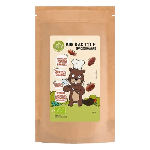 Helpa - BIO Daktyle sproszkowane 200 g – helpa förpackning