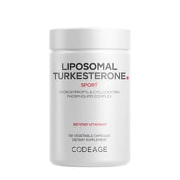 Codeage Liposomaattinen Turkesteroni - 120 V-kapselia - 120 Kasviskapselia