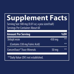 Trace Minerals - Shilajit Resin - 30g