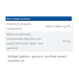 Natural Factors - Mixed Vitamin E Natural Source 400IU - 90 Sgels