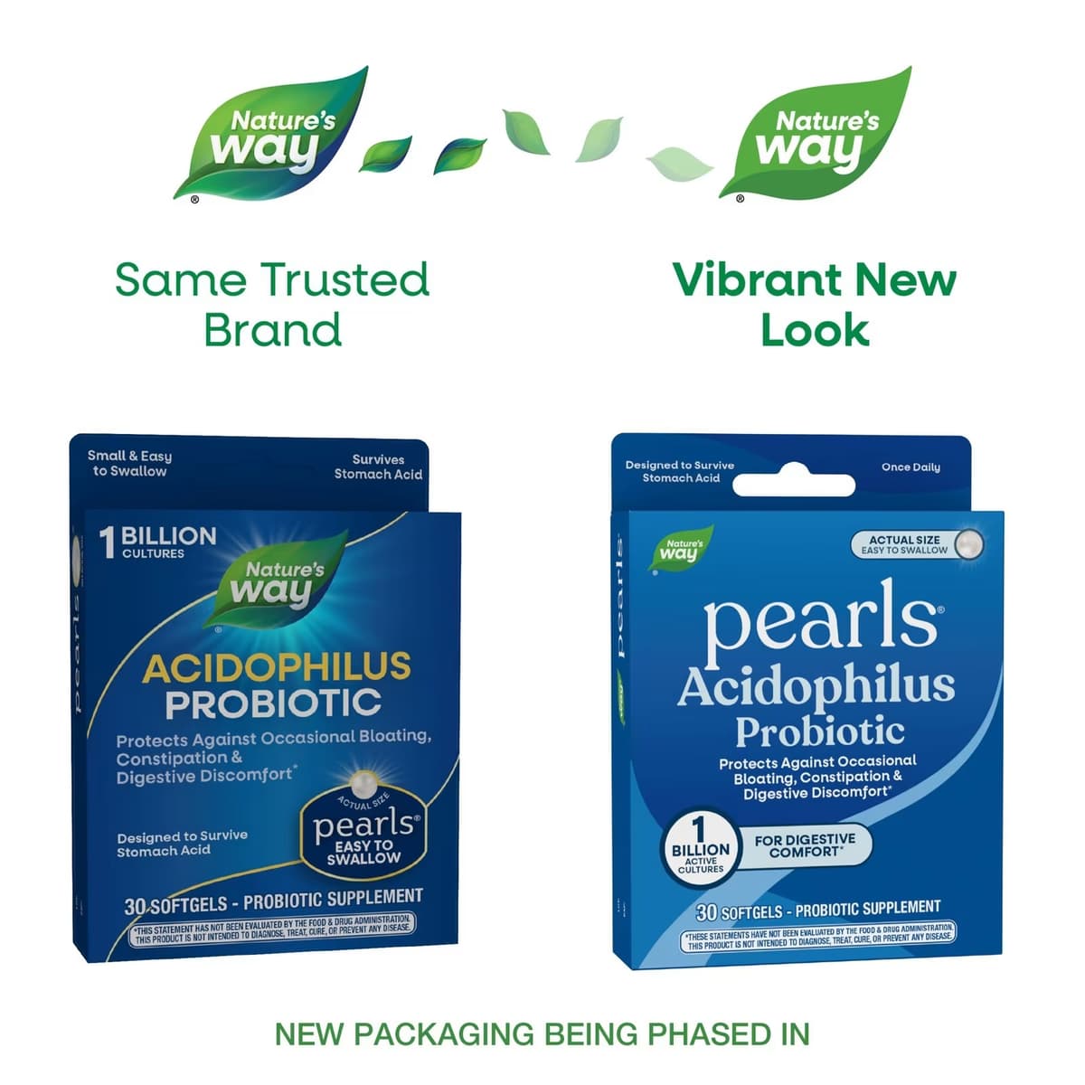 Nature's Way - Probiotic Pearls Acidophilus - 30 Sgels
