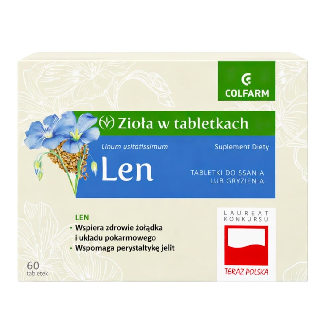 Colfarm - Herbs in Tablets - 60 tablets – Colfarm förpackning