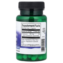 Swanson - Potassium Aspartate - 60 Caps