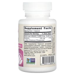 Jarrow Formulas - Vegan Biotin Ultra Strength - 100 Veggie Capsules
