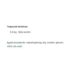 CaliVita Beetakaroteeni 9000 - 100 pehmeägel