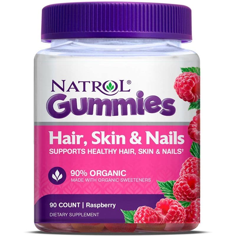 Natrol - Hair, Skin & Nails Gummies - 90 Count – Natrol förpackning