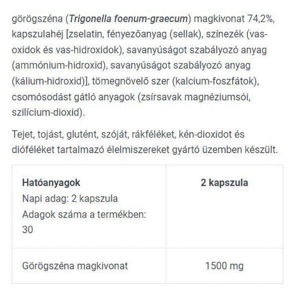 BioTechUSA - Fenugreek - 60 mega capsules