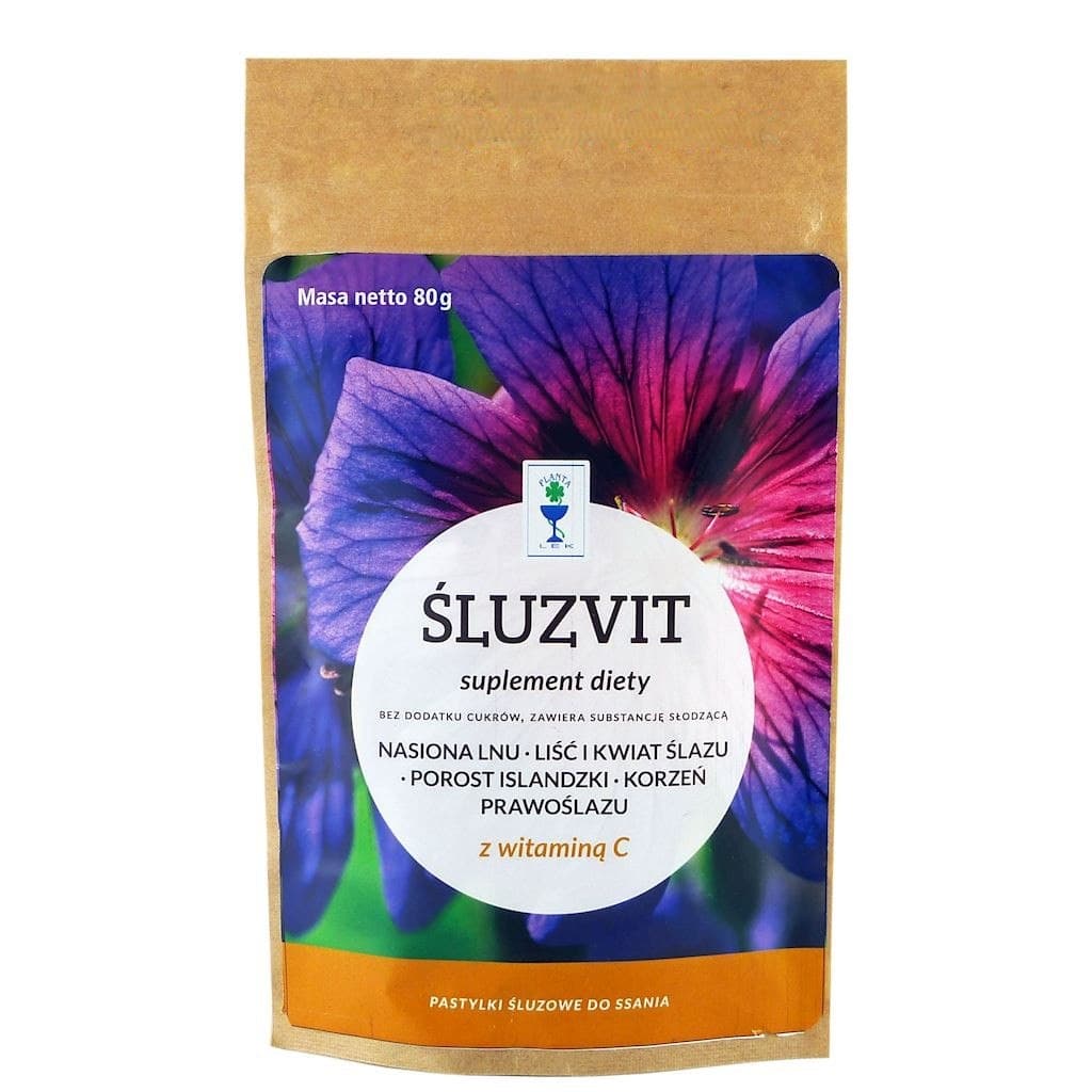 Planta-Lek - Sugar-Free Lozenges 80g – Planta-Lek förpackning