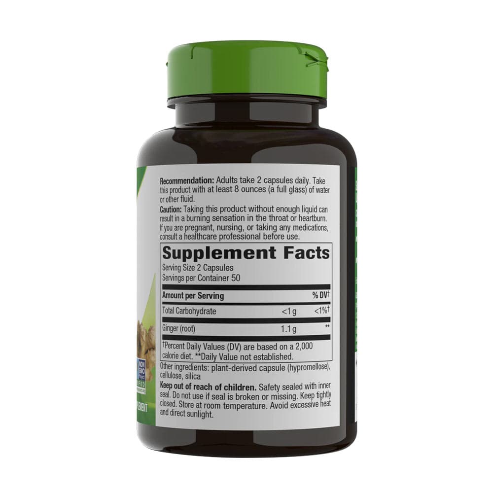 Nature'S Way - Ginger Root - 100 Vcaps