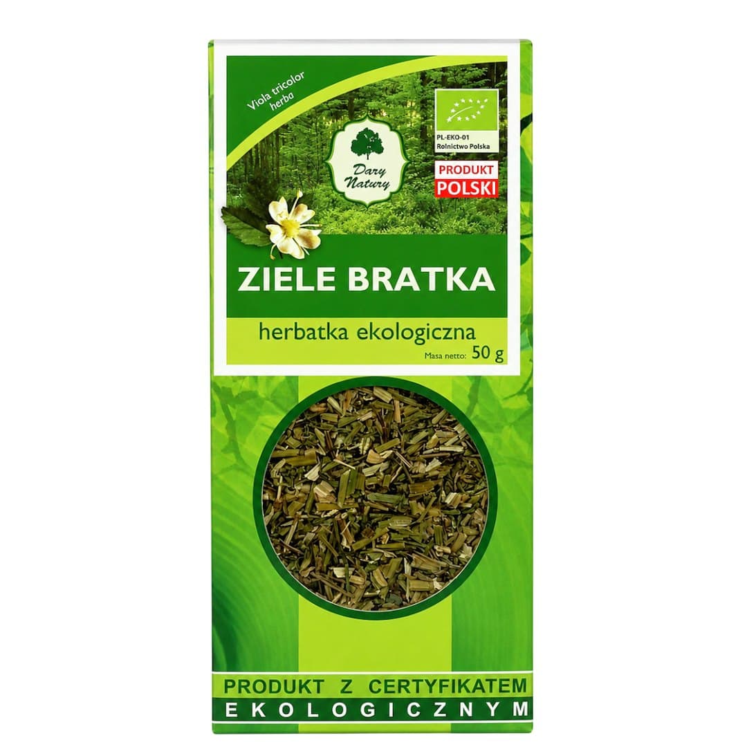 Dary Natury - Pansy Herb - 50g – Dary Natury förpackning