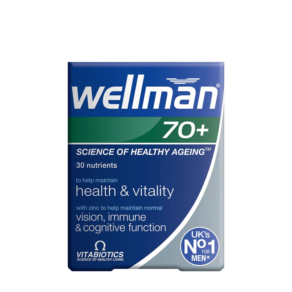 Vitabiotics - Wellman 70+ - 30 Tabs