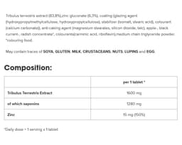 Ironmaxx - Tt Ultra Strong Tribulus Terrestris 1600mg, 90 Tabs