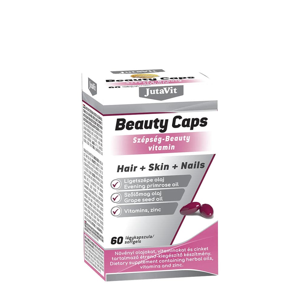 Jutavit - Beauty Caps - 60 Sgels – Jutavit förpackning