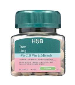 Holland & Barrett Iron 15mg With Vitamins & Minerals