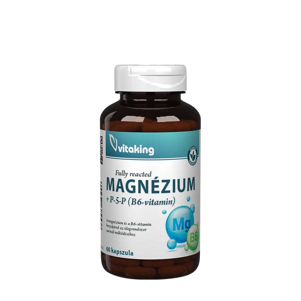 Vitaking - Magnesium Bisglycinate + Vitamin B6 - 60 Caps