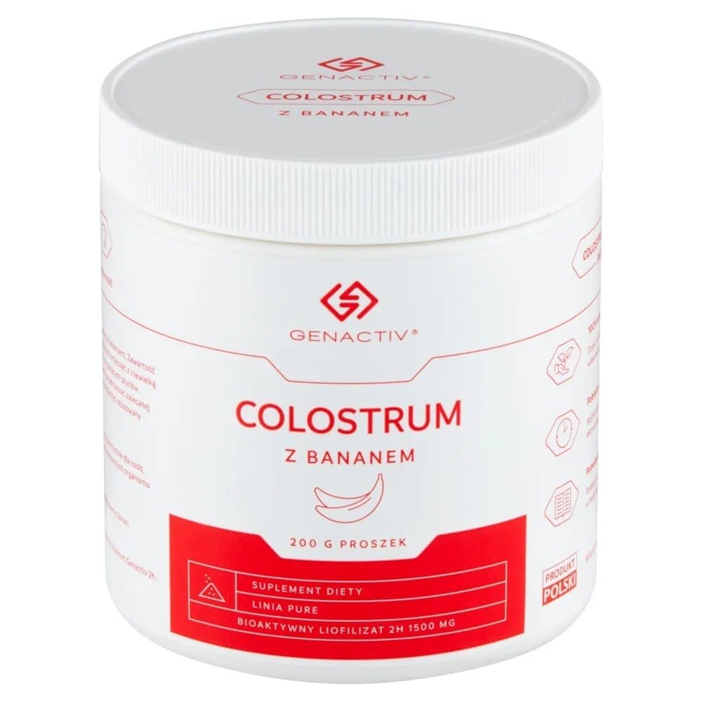 Genactiv - Colostrum With Banana Powder 200g