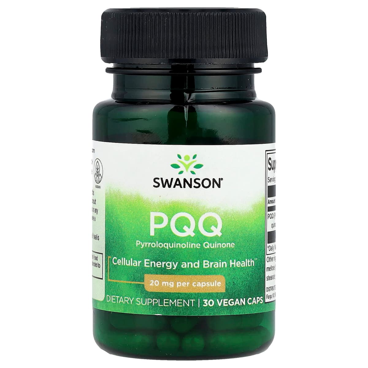 Swanson - PQQ - 30 Veggie Caps