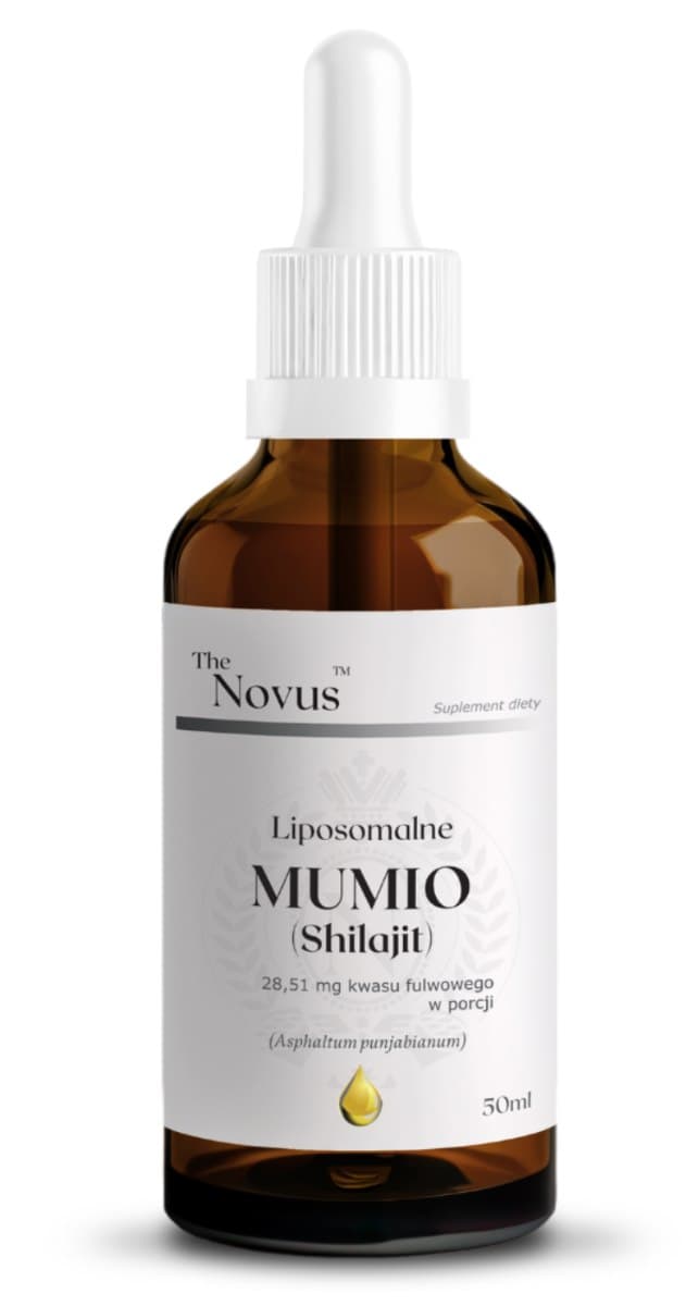 The Novus - Liposomal Mumio (Shilajit) - 50ml – The Novus förpackning