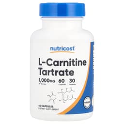 Nutricost - L-Carnitine Tartrate - 60 Caps