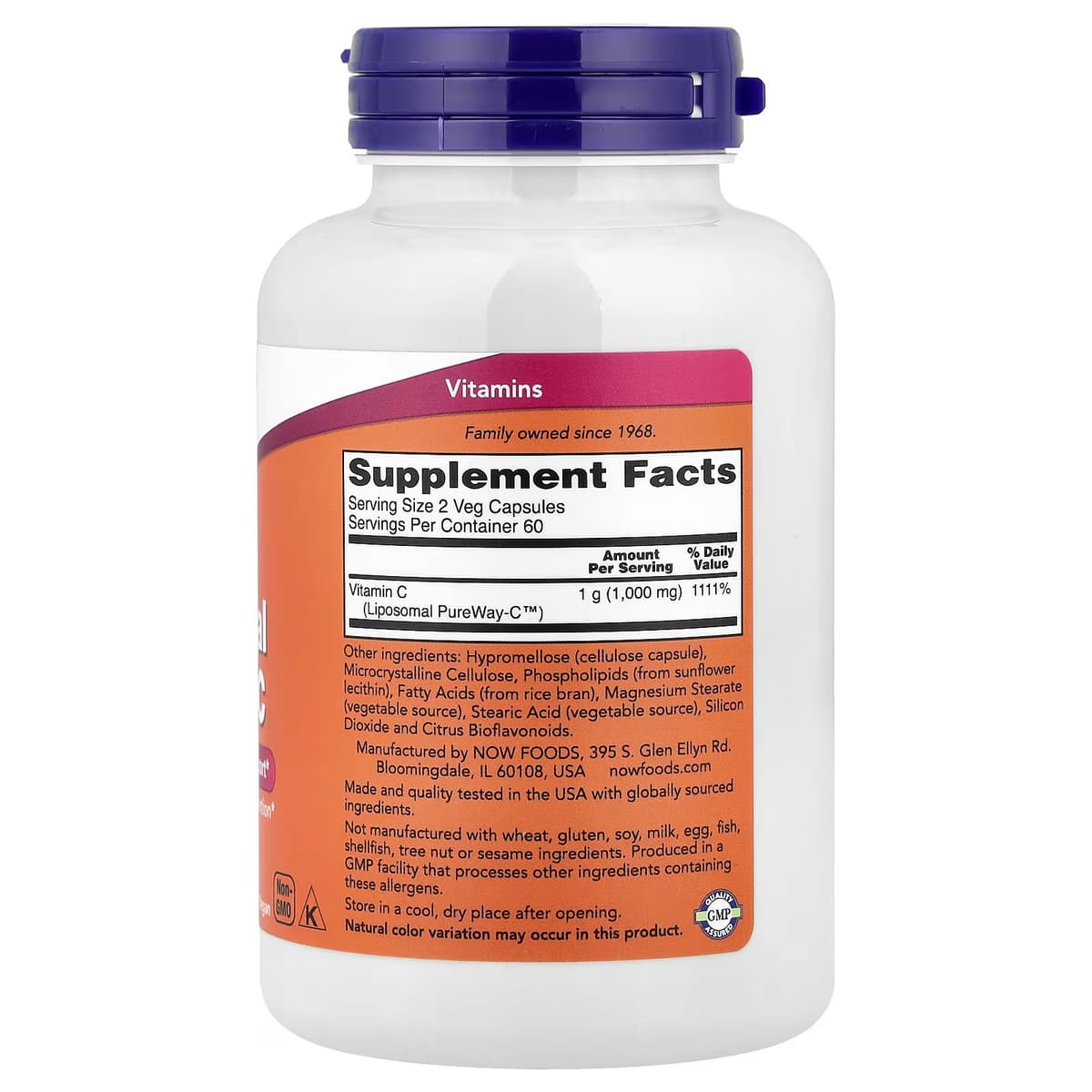 NOW Foods - Liposomal C-vitamin