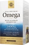 Solgar - Omega Full Spectrum Wild Alaskan Salmon Oil - 120 Softgels