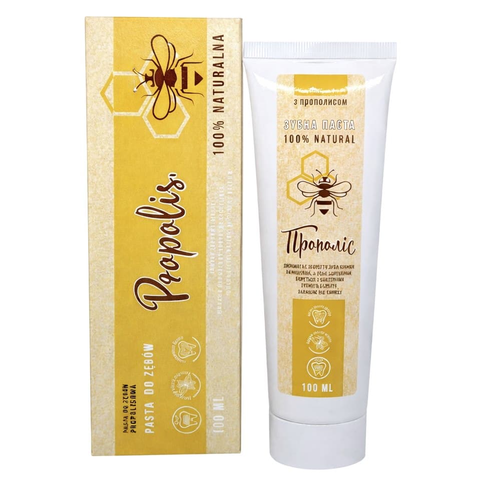 LEKOPRO - Pasta do zębów Propolis bez fluoru 100ml