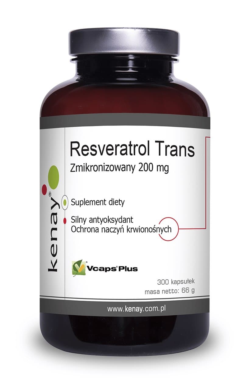Kenay - Resveratrol Trans Micronized – Kenay förpackning