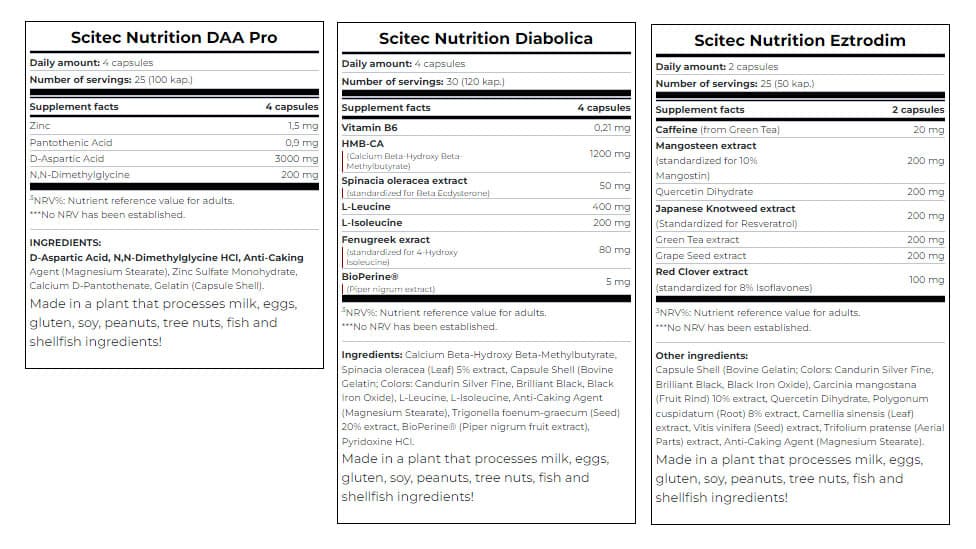 Scitec Nutrition - Hos Hormone Optimization Support - 232.6g