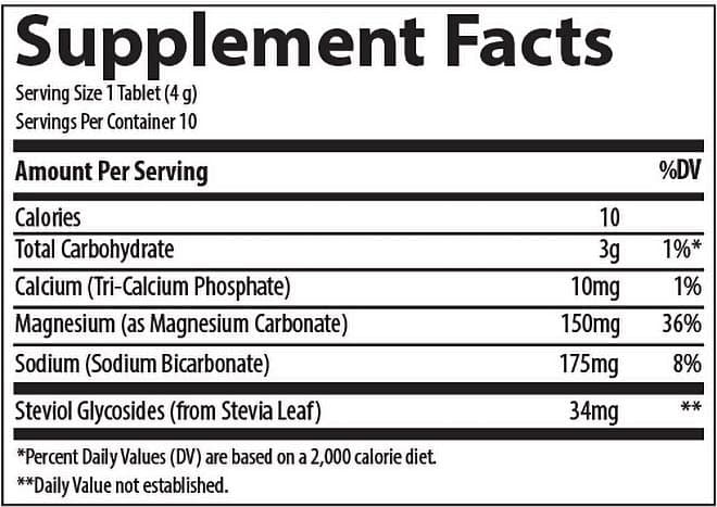 Trace Minerals - Magnesium Effervescent Tablets