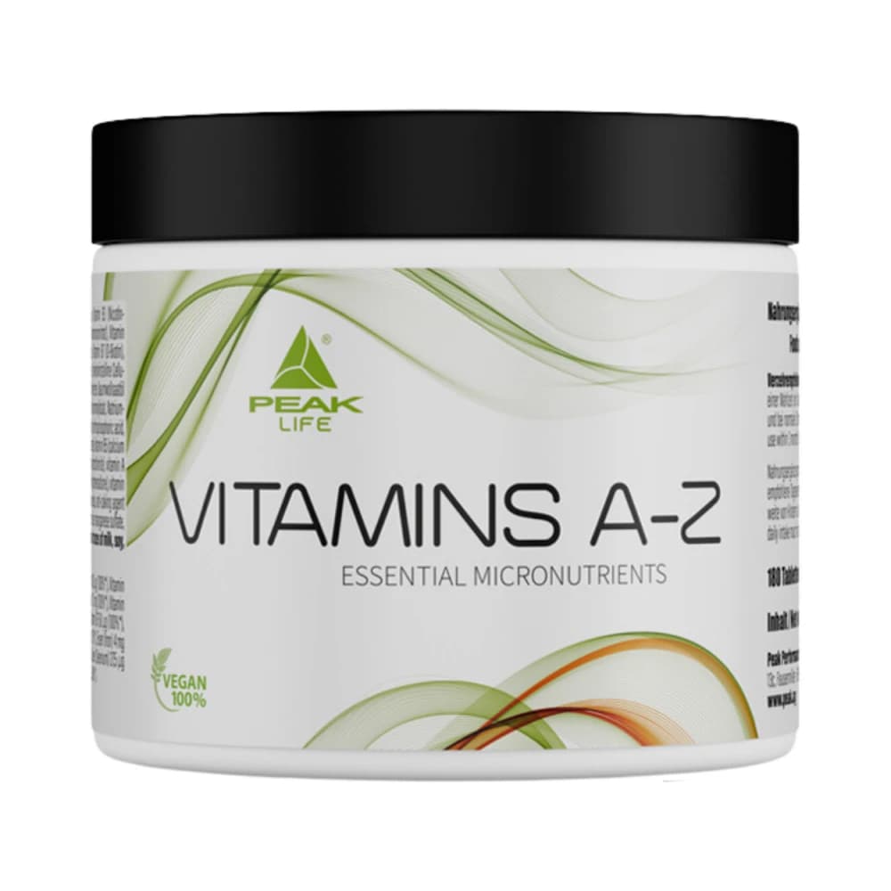 Peak Life - Vitaminer A-Z - Standard – Peak emballage