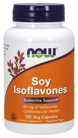 NOW Foods - Soy Isoflavones - 120 Vcaps