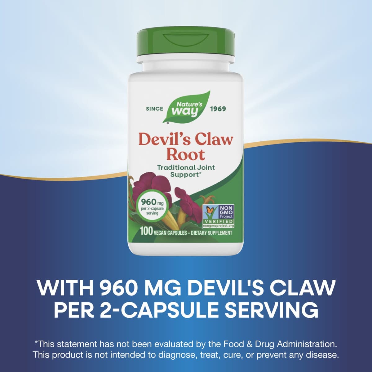 Nature'S Way - Devil'S Claw Secondary Root - 100 Caps